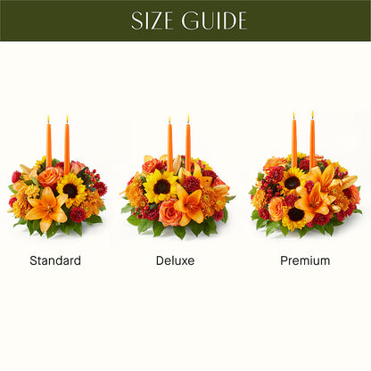 Grateful Centerpiece –  Temptation Flower Shop, Wichita KS
