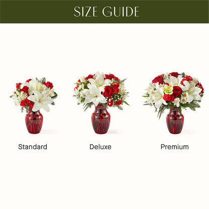 Holiday Season Bouquet –  Temptation Flower Shop, Wichita KS