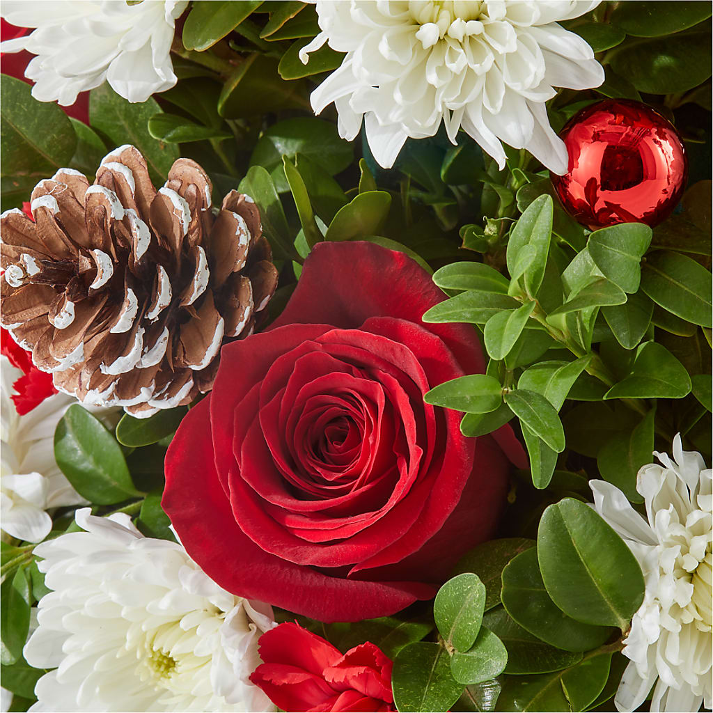 Let It Snow Tree –  Temptation Flower Shop, Wichita KS