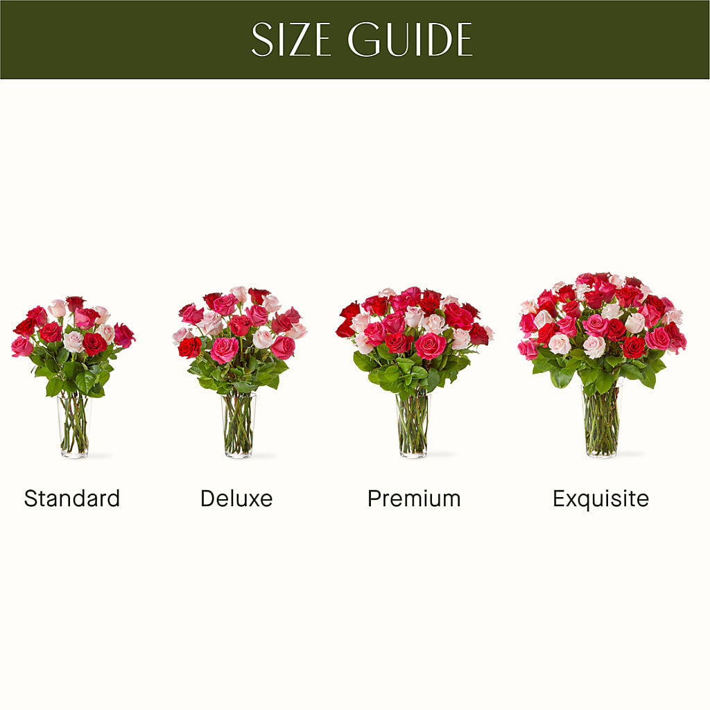 Charming Rose Bouquet –  Temptation Flower Shop, Wichita KS