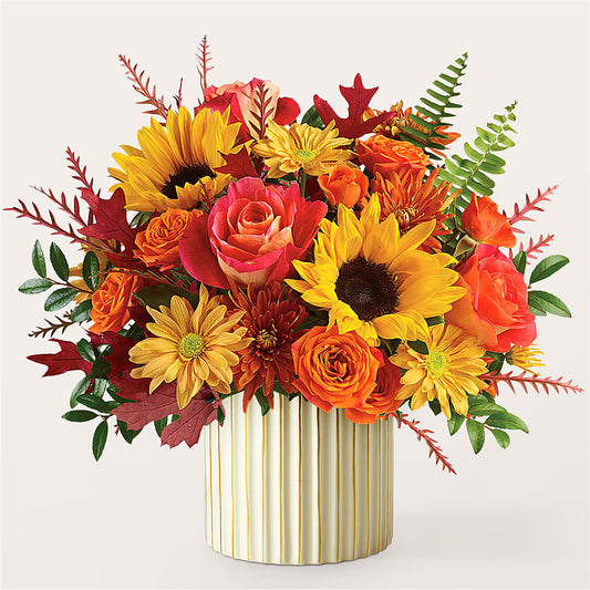 Fall Campfire Bouquet –  Temptation Flower Shop, Wichita KS