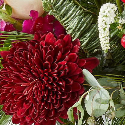 Cranberry Fizz Bouquet –  Temptation Flower Shop, Wichita KS