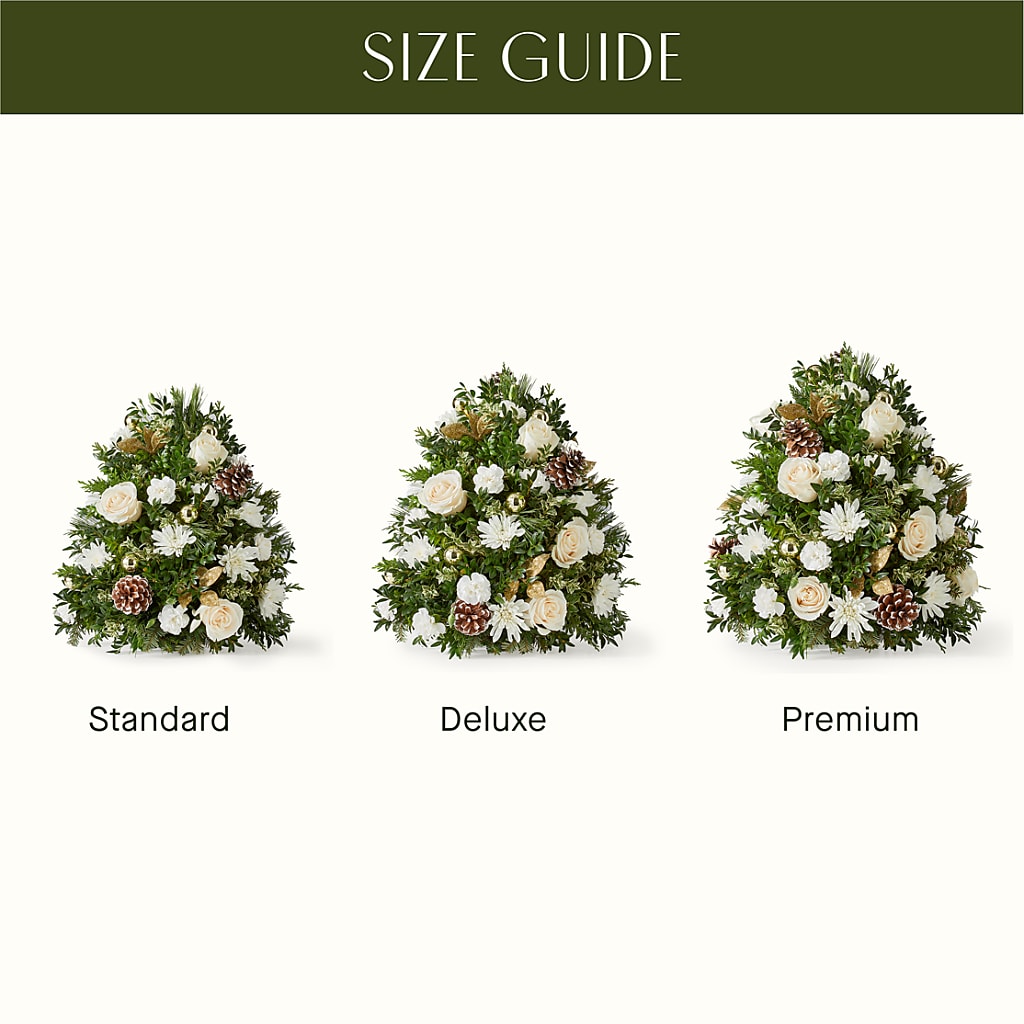 Snowed In Tree –  Temptation Flower Shop, Wichita KS