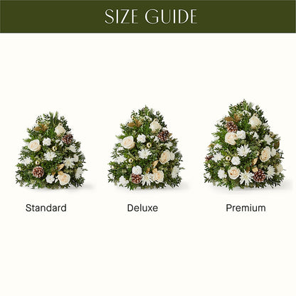 Snowed In Tree –  Temptation Flower Shop, Wichita KS