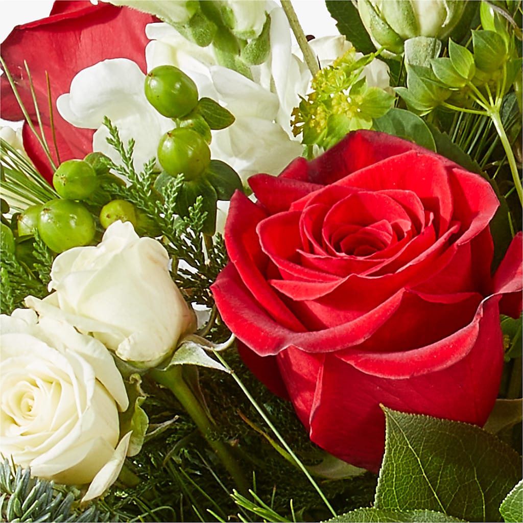Deck the Halls Bouquet –  Temptation Flower Shop, Wichita KS
