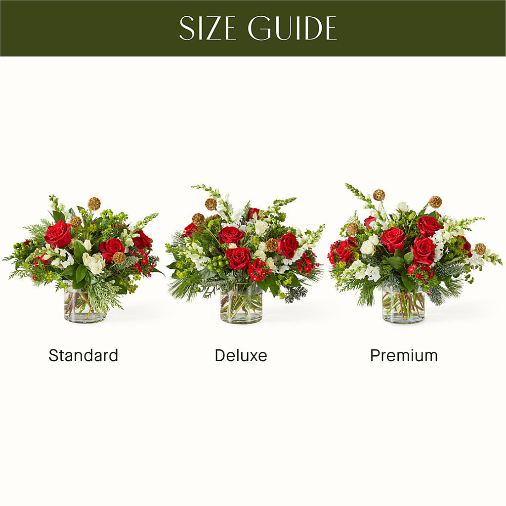 Deck the Halls Bouquet –  Temptation Flower Shop, Wichita KS