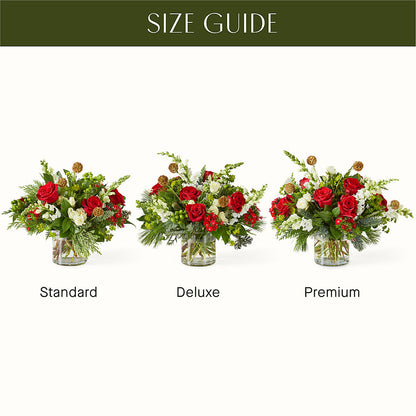 Deck the Halls Bouquet –  Temptation Flower Shop, Wichita KS