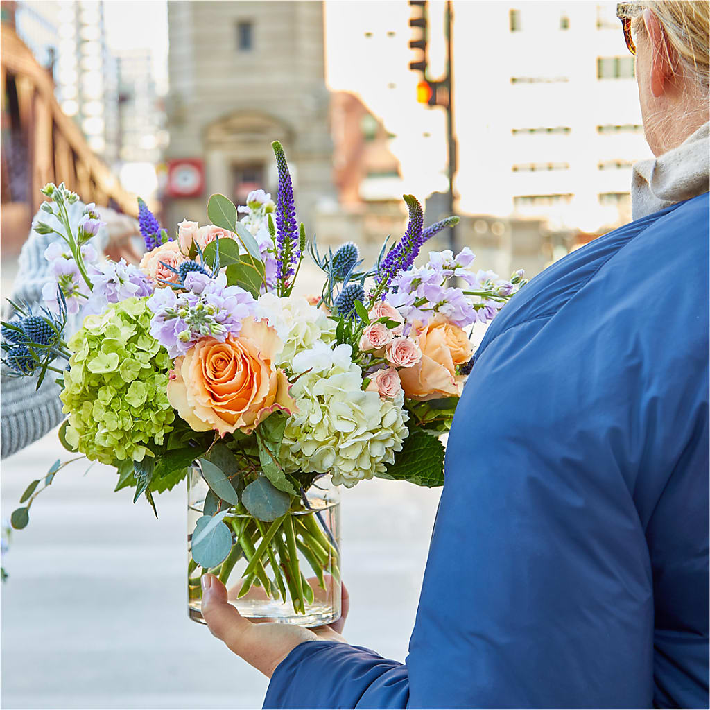 Porch Swing Bouquet –  Temptation Flower Shop, Wichita KS