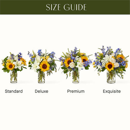 Wonderfully Sunny Bouquet –  Temptation Flower Shop, Wichita KS
