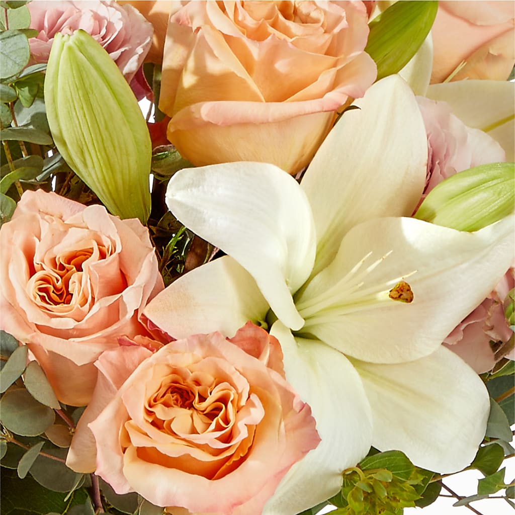 Grapefruit Splash Bouquet –  Temptation Flower Shop, Wichita KS