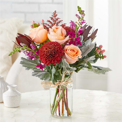Moody Hues Bouquet –  Temptation Flower Shop, Wichita KS