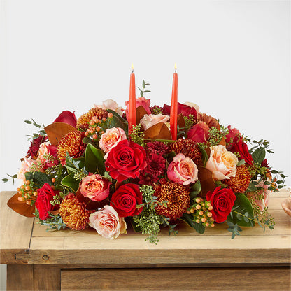Gather Near Centerpiece –  Temptation Flower Shop, Wichita KS