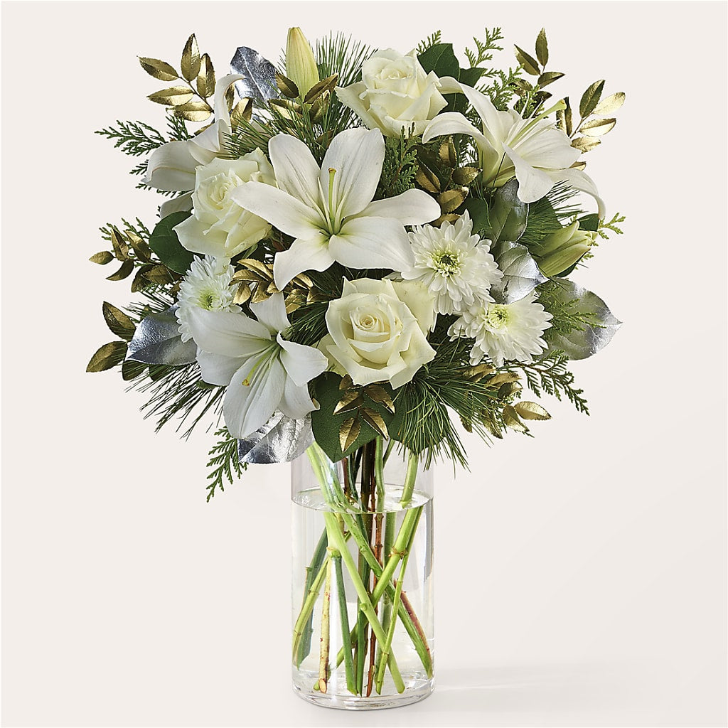 Wintry Mix Bouquet –  Temptation Flower Shop, Wichita KS