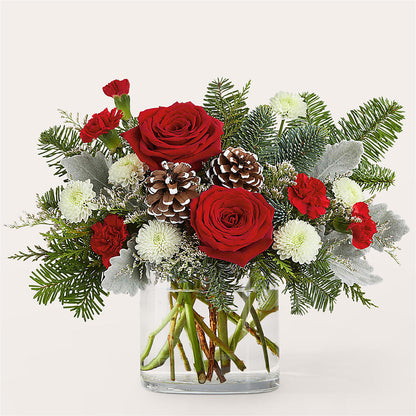 Yule Cheer Bouquet –  Temptation Flower Shop, Wichita KS