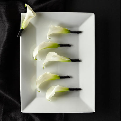 Calla Lily Promise Boutonniere –  Temptation Flower Shop, Wichita KS