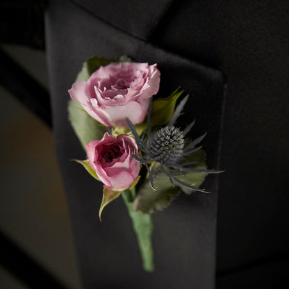 Veronica Boutonniere –  Temptation Flower Shop, Wichita KS