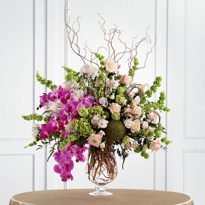 Soft Sophistication Arrangement –  Temptation Flower Shop, Wichita KS