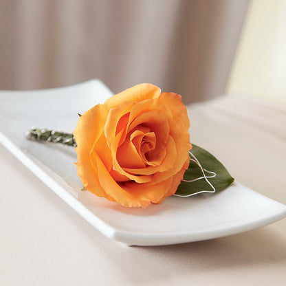 Lifetime of Love Boutonniere –  Temptation Flower Shop, Wichita KS
