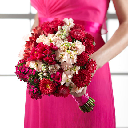 Pink Effervescence Bouquet –  Temptation Flower Shop, Wichita KS