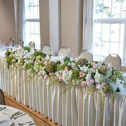 State of Joy Head Table Arrangement –  Temptation Flower Shop, Wichita KS