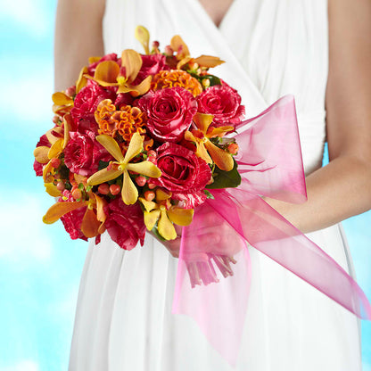 Brilliant Shades of Love Bouquet –  Temptation Flower Shop, Wichita KS
