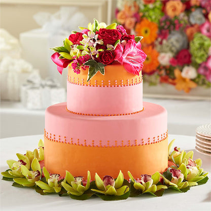 Sweet Citrus Cake Decor –  Temptation Flower Shop, Wichita KS