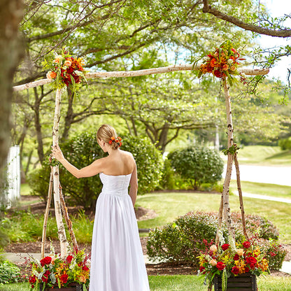 Arbor of Love Archway –  Temptation Flower Shop, Wichita KS
