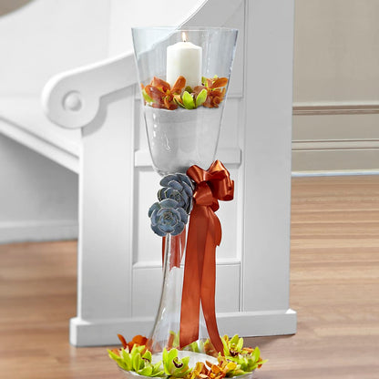 Matrimony Pew Decor –  Temptation Flower Shop, Wichita KS