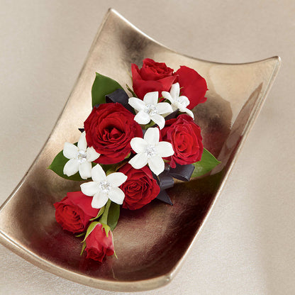 Poetry Corsage –  Temptation Flower Shop, Wichita KS