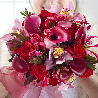 Heart of Hearts Bouquet –  Temptation Flower Shop, Wichita KS