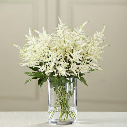 White Astilbe Bouquet –  Temptation Flower Shop, Wichita KS
